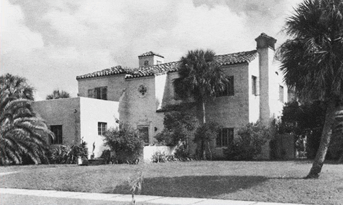 Historical photo of Banyan House