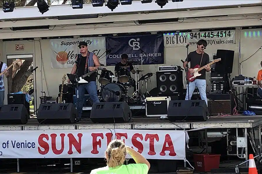 Venice FL Sun Fiesta 2023 Live Music